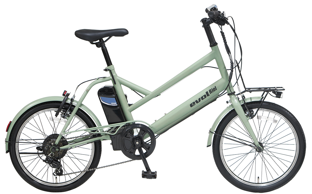 【日本通販】あさひサイクル 折りたたみ電動アシスト自転車 Evol mini EAF207 #832 未使用品 S6541663 電動アシスト自転車